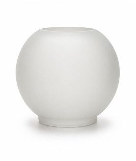 125mm Base Frosted Oil Lamp Globe Shade