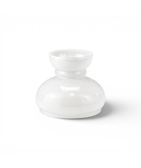 Opal Oil Lamp Vesta Shade with 190mm Base