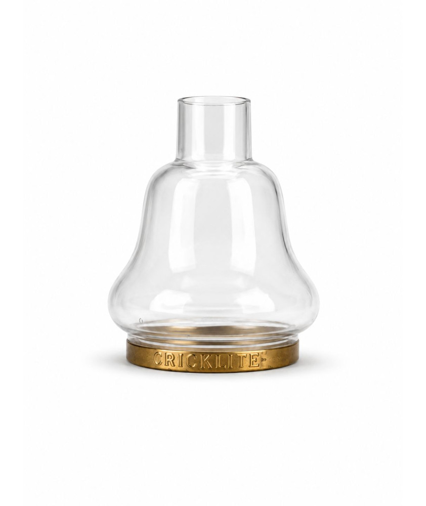 82mm Base Cricklite Bell Oil Lamp Chimney 82mm Base Cricklite Bell Oil Lamp Chimney
