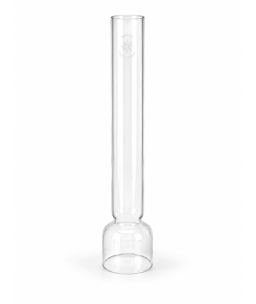 62mm Base 18 Line Kosmos Oil Lamp Chimney 62mm Base 18 Line Kosmos Oil Lamp Chimney