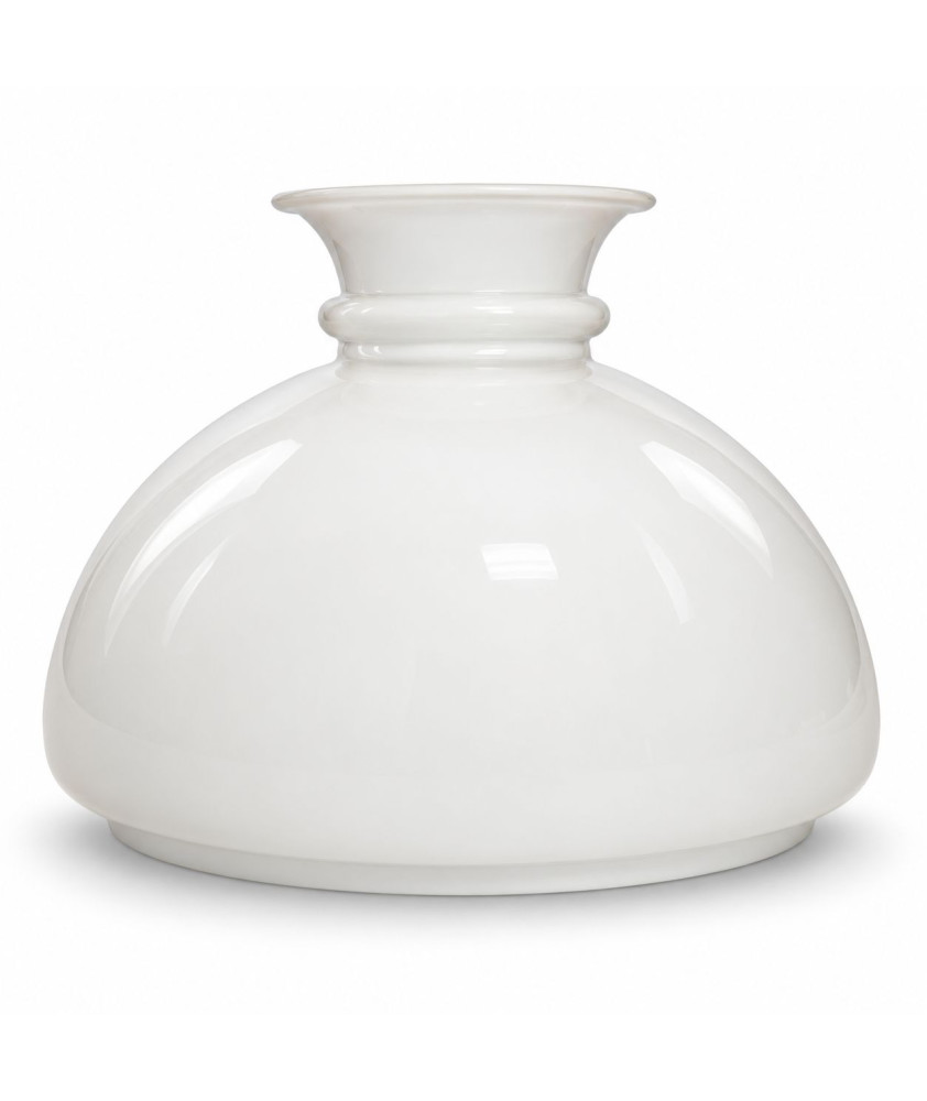 Opal Oil Lamp Vesta Shade – 279mm Base Opal Oil Lamp Vesta Shade – 279mm Base