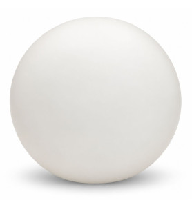 Matt Opal Glass Globe with Internal Screw Neck – 200mm Diameter