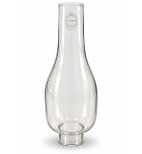 Original Youngs 43mm Base Oil Lamp Chimney – 235mm High