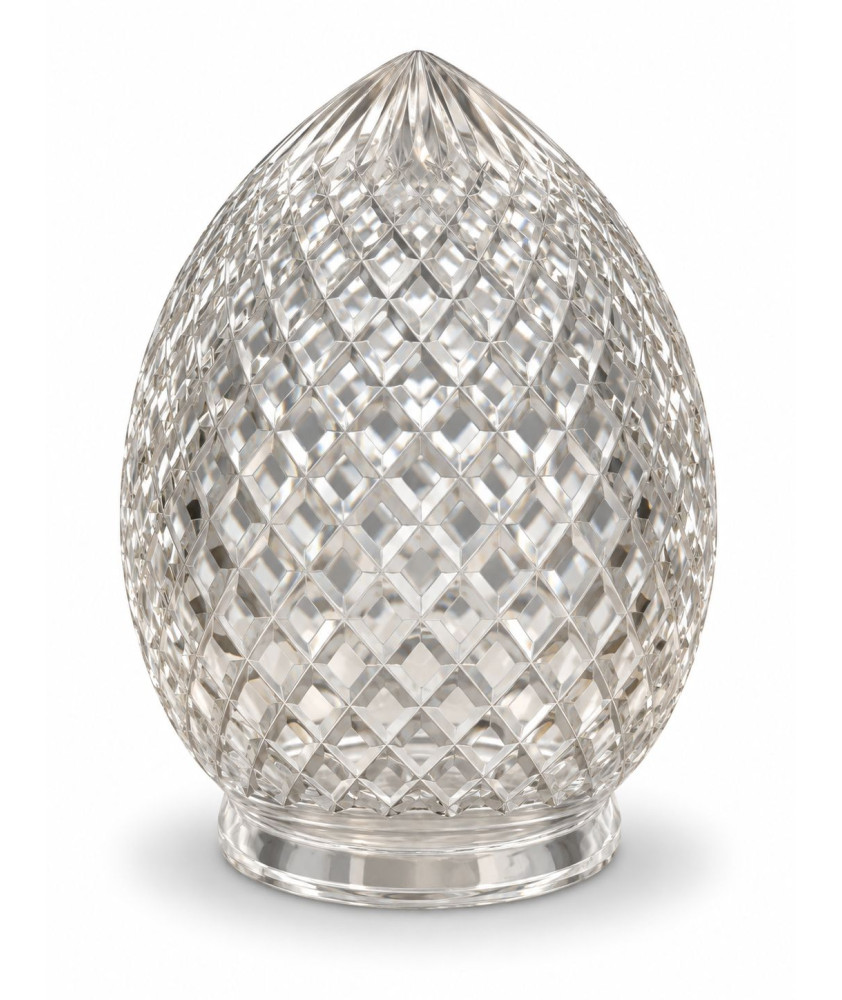 Small Original Crystal Cut Acorn Glass Shade – 80mm Fitter Neck Small Original Crystal Cut Acorn Glass Shade – 80mm Fitter Neck