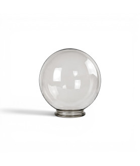 Smoked 200mm Acrylic Globe with 100mm Fitter Neck