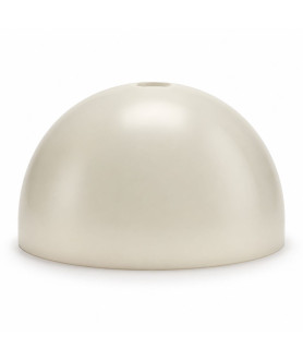 Matt Cream Half Dome Pendant Shade with 30mm Fitter Hole Matt Cream Half Dome Pendant Shade with 30mm Fitter Hole