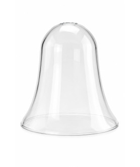 325mm Clear Glass Tulip Light Shade with 28mm Fitter Hole