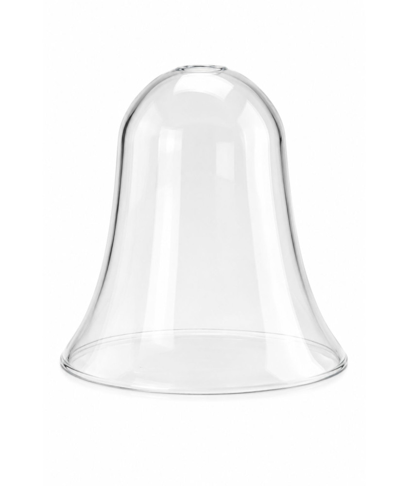 325mm Clear Glass Tulip Light Shade with 28mm Fitter Hole 325mm Clear Glass Tulip Light Shade with 28mm Fitter Hole
