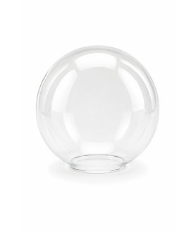 390mm Clear Glass Globe Light Shade with 140mm Fitter Hole 390mm Clear Glass Globe Light Shade with 140mm Fitter Hole