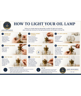 How to Light your oil lamp