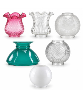 Oil Lamp Shades