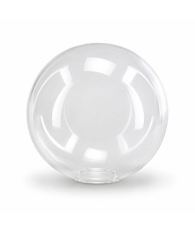 130mm Clear Globe with 30mm Fitter Hole