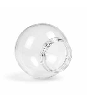 Clear Acrylic Globes with Neck Various Sizes