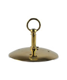 Monks Cap Gallery in Brass or Chrome - Suitable for 80-100mm Opening