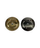 Monks Cap Gallery in Brass or Chrome - Suitable for 80mm Opening