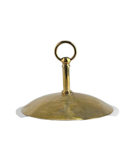 Monks Cap Gallery in Brass Suitable for 110-160mm Opening