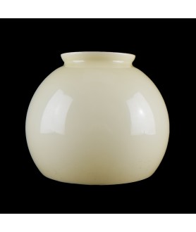 Pale Yellow 50's Style Light Shade with 100mm Fitter Neck Italian Made 