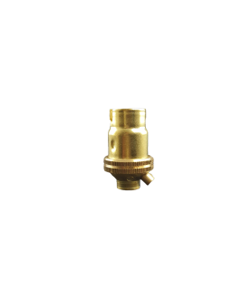 SBC 10mm Entry Brass Bulb Holder