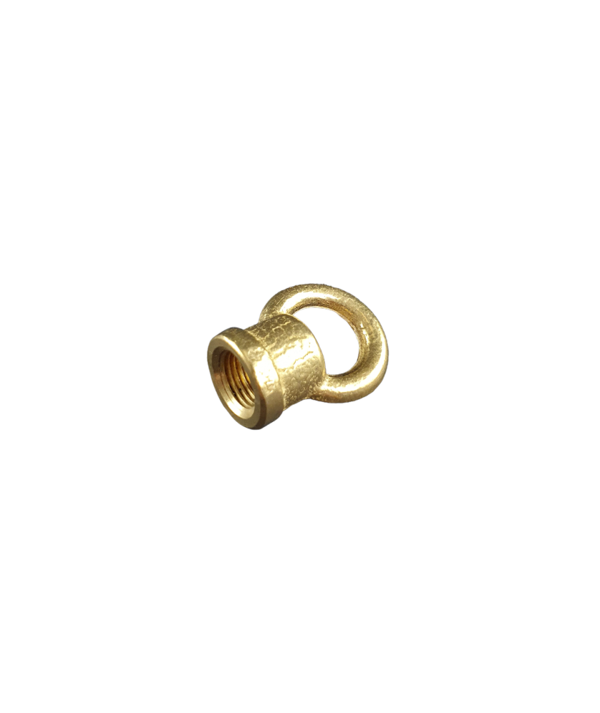 Small 10mm Brass Hoop