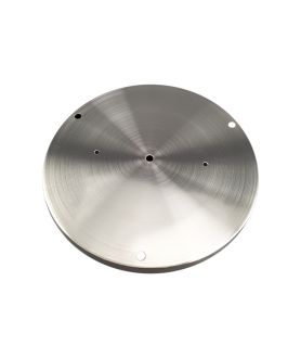 300mm Brushed Chrome 4 Entry Ceiling Plate