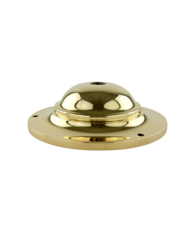 100mm Ceiling Plate in Cast Brass  over 100kg