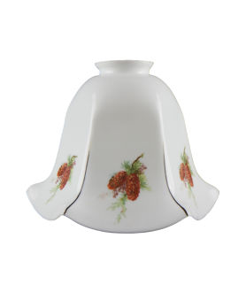 Complete White Flower Shade (Shade only or Pendant)