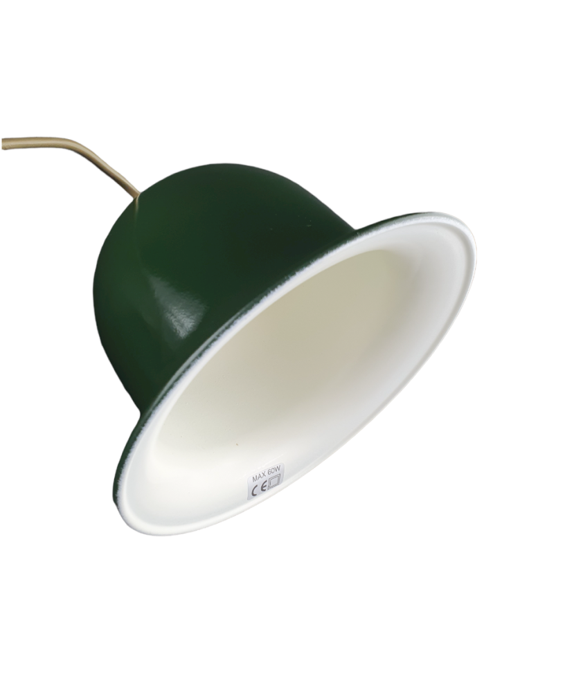 190mm Green Cup Lamp