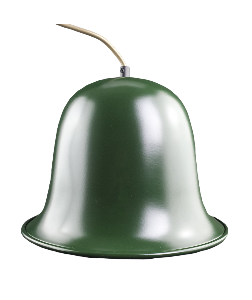 240mm Cup Lamp Green