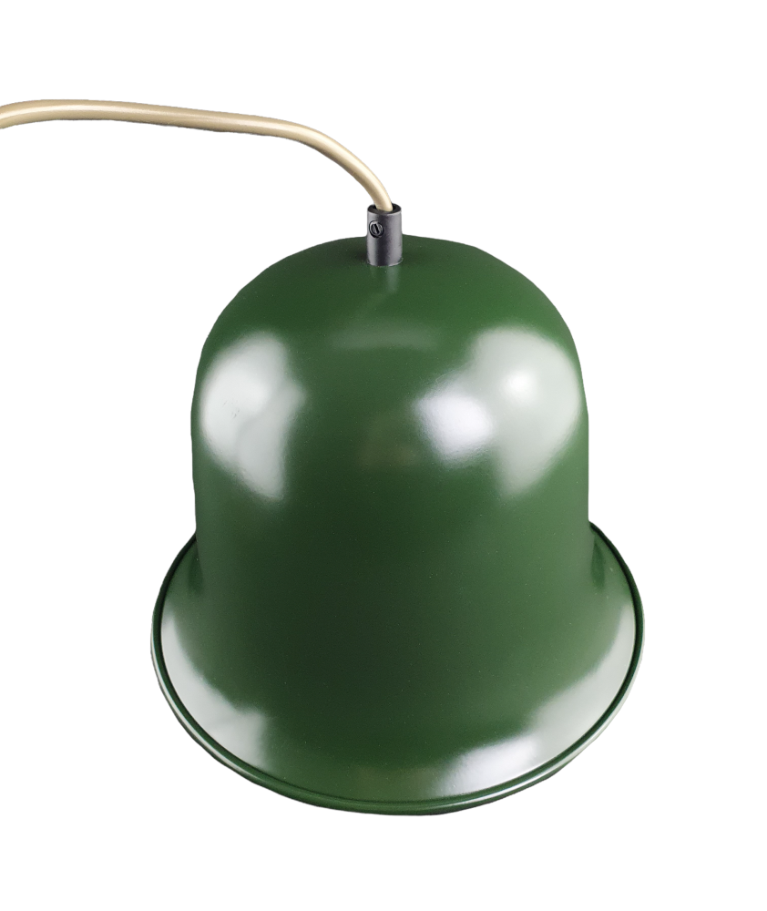 240mm Cup Lamp Green