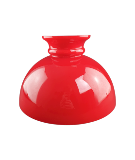 245mm Base Aladdin Red Oil Lamp Dome