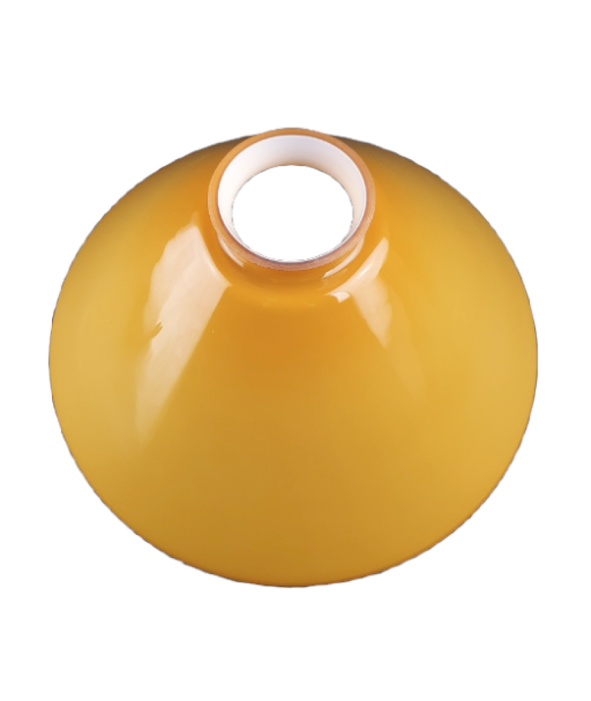 345mm Cognac Coolie Light Shade with 57mm Fitter Neck
