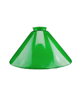 295mm Green Coolie Light Shade with 57mm Fitter Neck