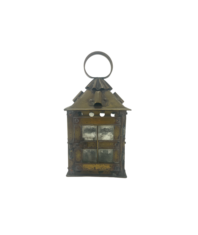 Lovely Quality Brass Candle Lantern 