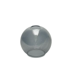 150mm Smoked Glass Globe With 40mm Fitter Hole and 100mm Second Hole
