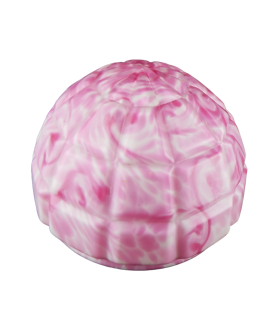 Mottled Pink Ceiling Light Shade with 148mm Fitter Neck