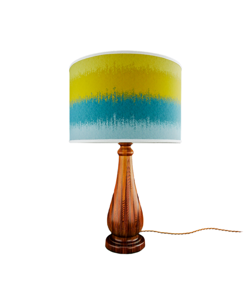 Lignum Vitae Table Lamp with Shade 