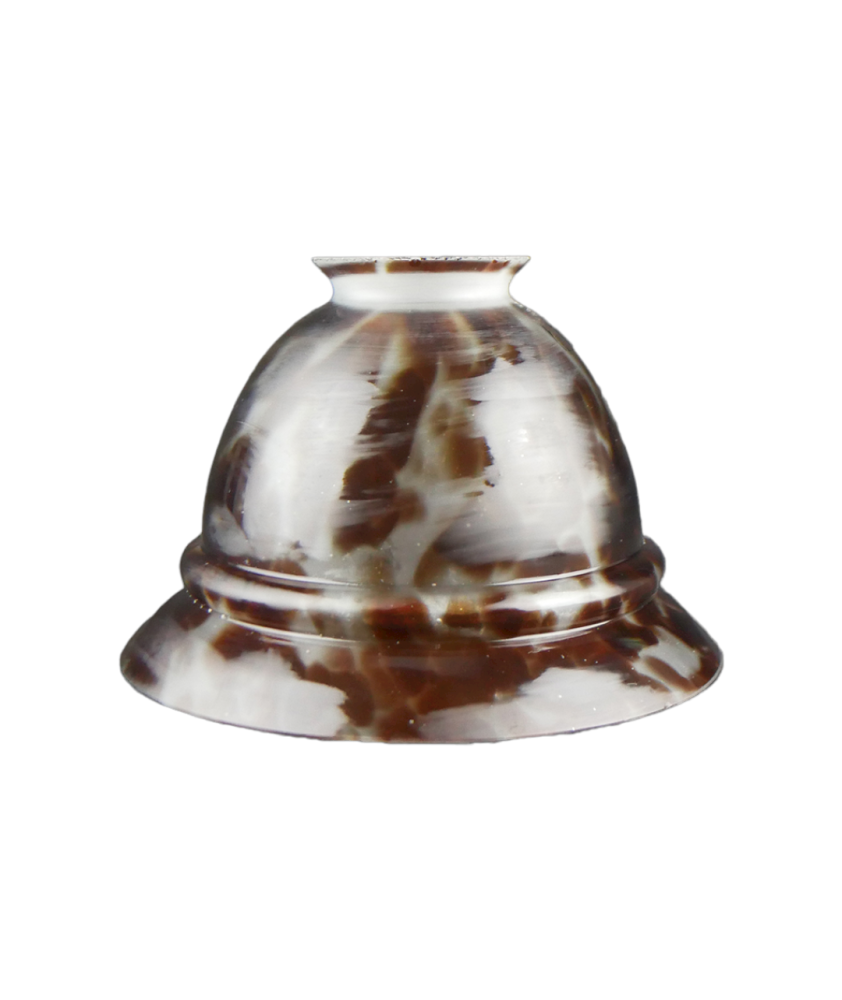 Tortoise Shell Tulip Light Shade With 57mm Fitter Neck