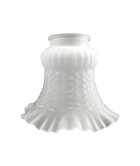 Frilled Tulip Light Shade with 57mm Fitter Neck