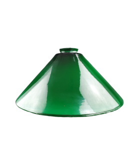 295mm Original Green Coolie Light Shade with 57mm Fitter Neck