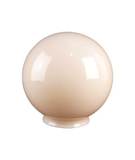 150mm Pink Globe Light Shade with 100mm Fitter Neck