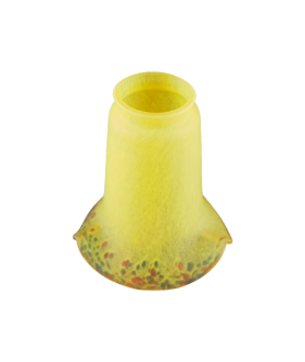 Yellow Art De France Tulip Light Shade with 55mm Fitter Neck