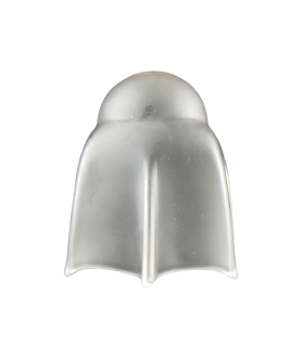 Frosted Art Deco Square Tulip Shade with 30mm Fitter Hole