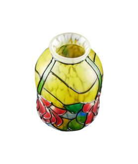 Painted Patterned Flower Tulip Light Shade with 53mm Fitter Neck