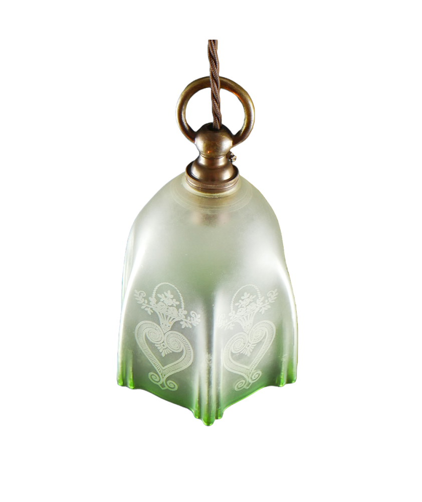 Complete Pendant with Green Shade