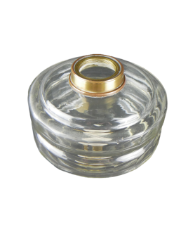 Screw Neck Glass Font Suitable for Duplex Burner with 21mm Font Screw