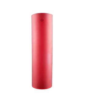 300mm Matt Red Cylinder with 3 Arm Fitting