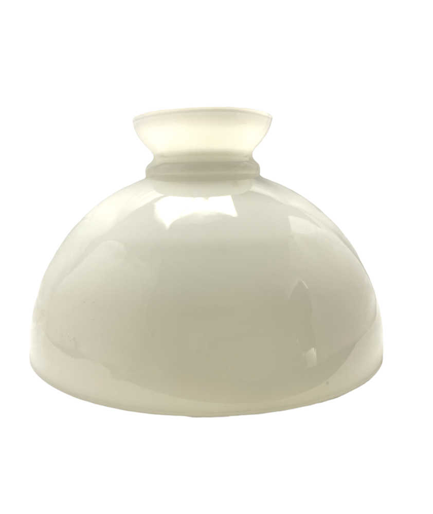 Original Large Opal Oil Lamp Dome with 345mm Base