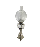 Complete Chrome Plated No: 2 Duplex Oil Lamp