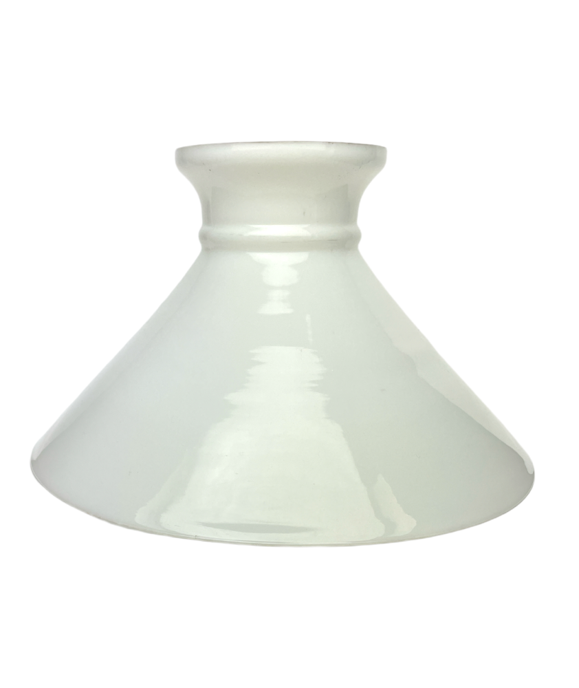 Hanging Opal Oil Lamp Shade with 355mm Base