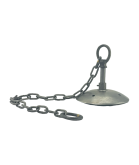 Vintage Steel Monks Cap with 500mm of Chain for shades with 100-120mm Opening